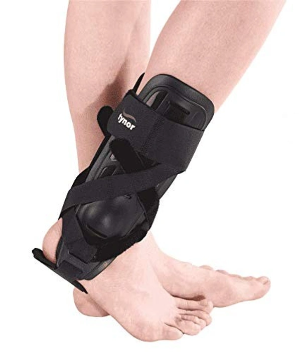 TYNOR AIR ANKLE SPLINT, BLACK, 1 UNIT