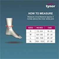 TYNOR ANKLE BINDER URBANE, GREY, 1 UNIT - M