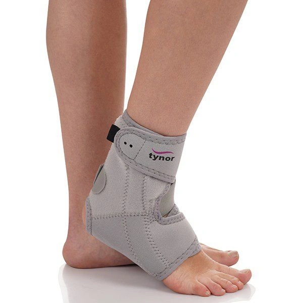 TYNOR ANKLE SUPPORT NEOPRENE, GREY, 1 UNIT