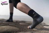 TYNOR ANKLET COMFEEL (PAIR), GREY, 1 UNIT - M