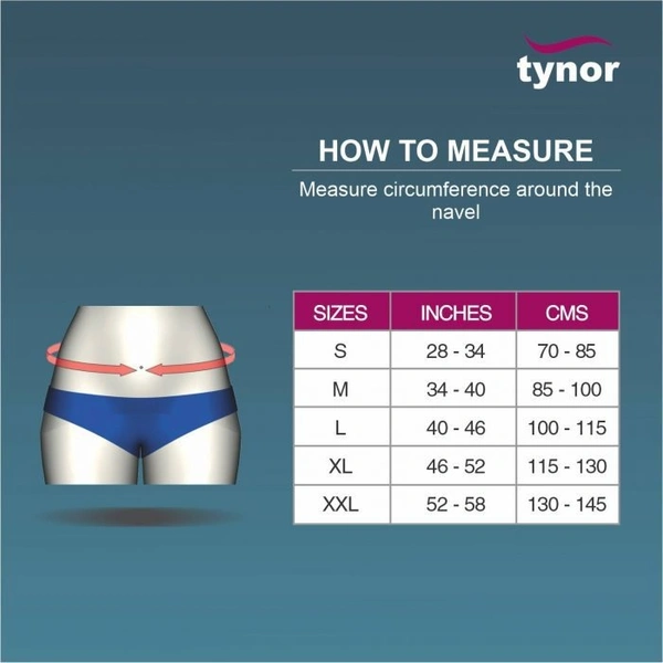 TYNOR CONTOURED L.S. SUPPORT, GREY, 1 UNIT - L