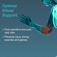 TYNOR ELBOW SUPPORT, GREY, 1 UNIT - M