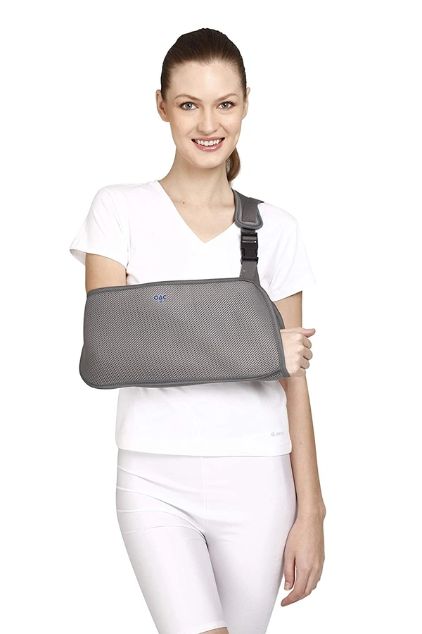 TYNOR OAC POUCH ARM SLING OXYPORE, GREY, 1 UNIT