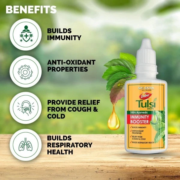 Dabur Tulsi Drops - 30ml - 30ml