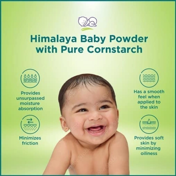 Himalaya Baby Powder with Pure Corn Starch - 400g