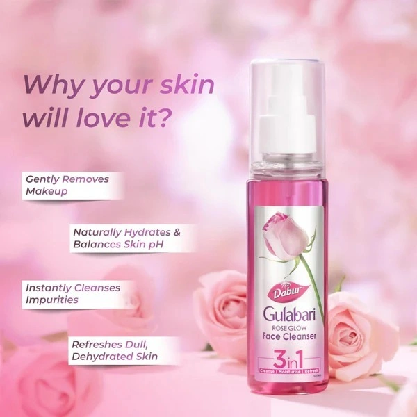 Dabur Gulabari Rose Glow Cleanser - 100ml