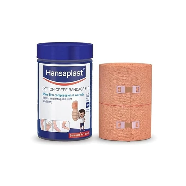 Hansaplast Soft Cotton Pain Relief Crepe Bandage Pack of 1