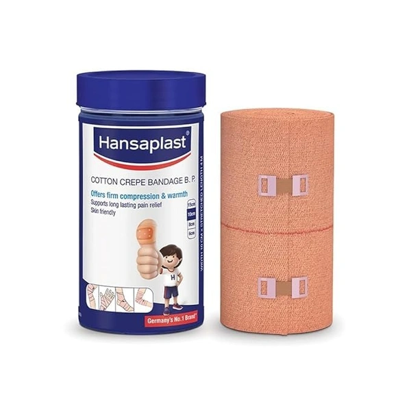 Hansaplast Soft Cotton Pain Relief Crepe Bandage Pack of 1