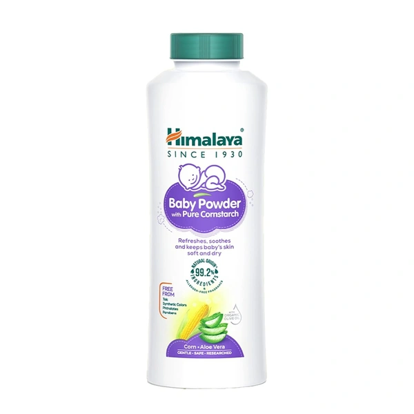 Himalaya Baby Powder with Pure Corn Starch 
