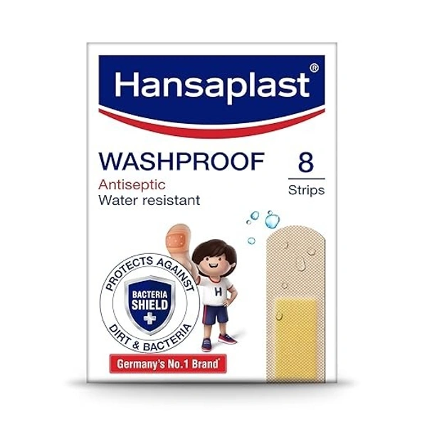 Hansaplast Washproof Medicated Dressing Antiseptic Wated resistance