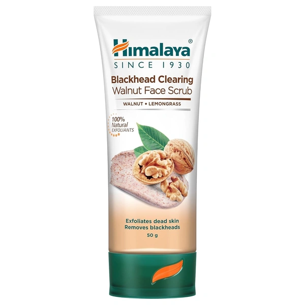 Himalaya Herbals Gentle Exfoliating Walnut Scrub, 50g