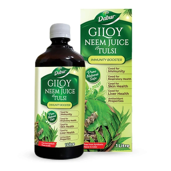 Dabur Giloy Juice - Ayurvedic Immunity Booster - 1L