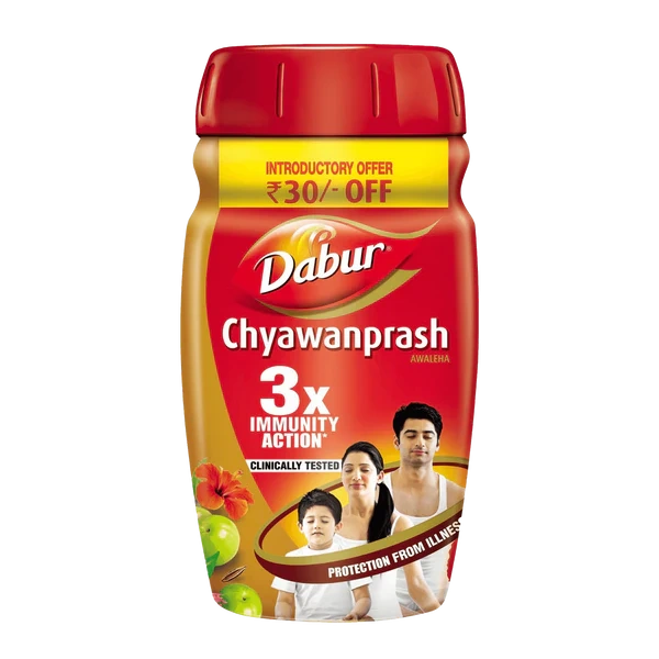 Dabur Chyawanprash | 3X Immunity Action | Builds Strength, Stamina & Overall Health