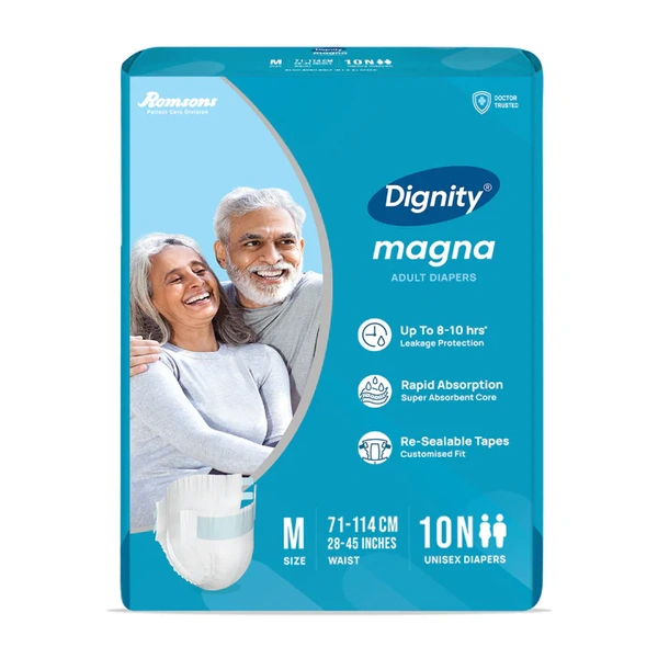 Dignity Magna Adult Diapers10 Pcs/Pack