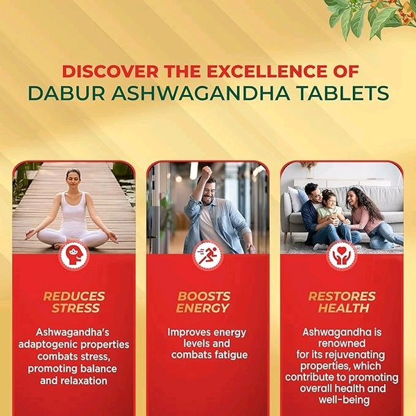 Dabur Ashwagandha Tablets - 60 Tablet