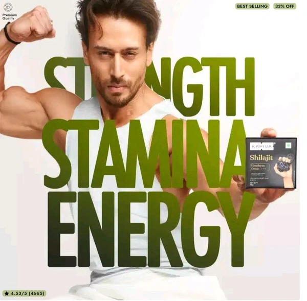 Kapiva Himalayan Shilajit | Ayurvedic Formula for Strength, Stamina & Power - 20 gm