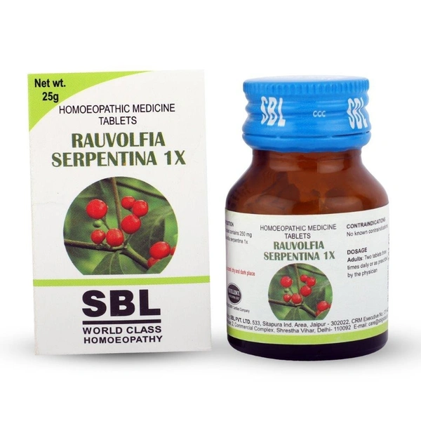 Rauvolfia Serpentina 1X