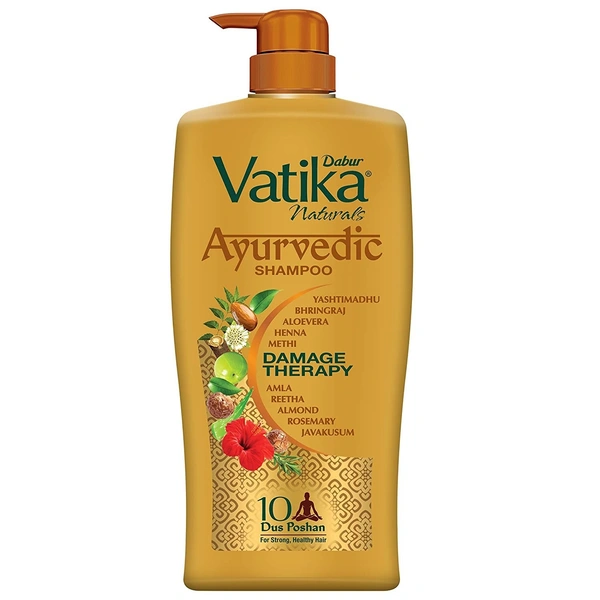 Dabur Vatika Naturals Ayurvedic Shampoo