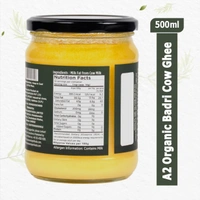 Sanjeevani Organics Organic A2 Badri Cow Ghee 500ML