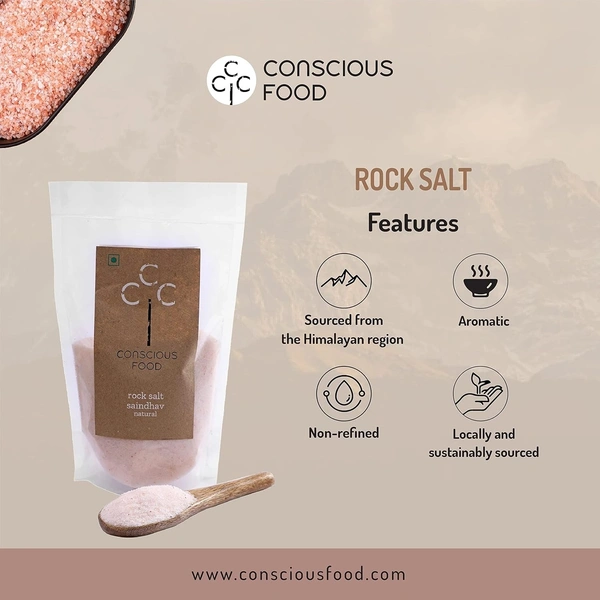 Conscious Food Rock Salt | Himalayan Pink Salt | 1kg