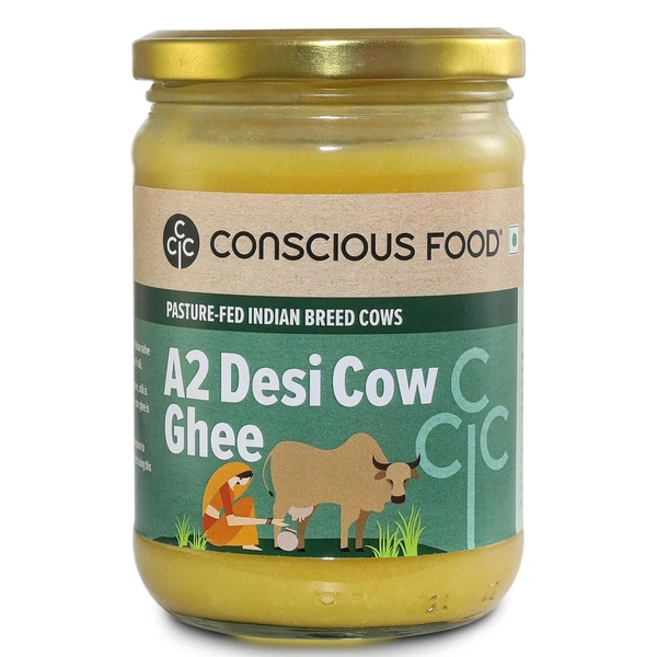 Conscious Food A2 Desi Cow Ghee | 500ml