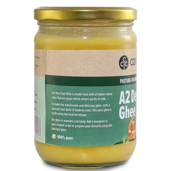 Conscious Food A2 Desi Cow Ghee | 500ml