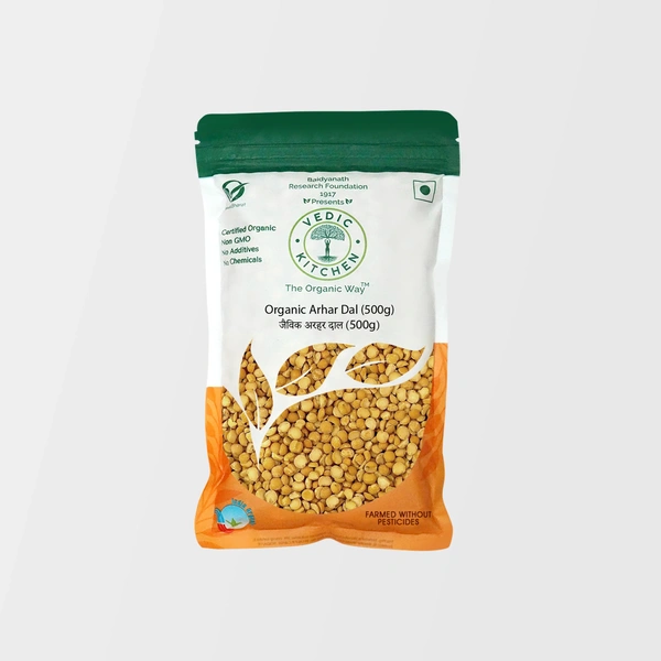 Vedic Kitchen Organic Arhar Dal 500 g