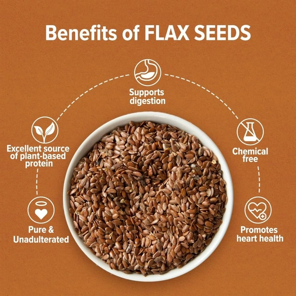 Conscious Food Organic Flax Seeds | 200g