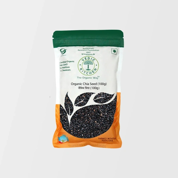 Vedic Kitchen Organic Chia Seeds 100g