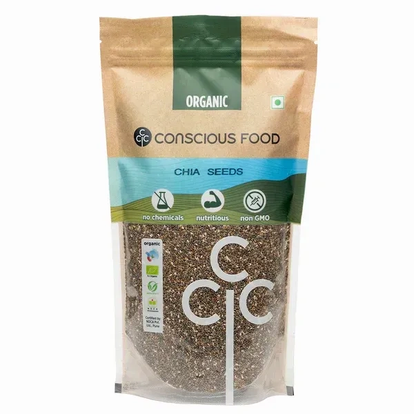 Conscious Food Chia Seeds (340G)