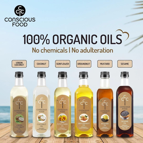 Conscious Food Cold Pressed Virgin Coconut Oil | 250ml