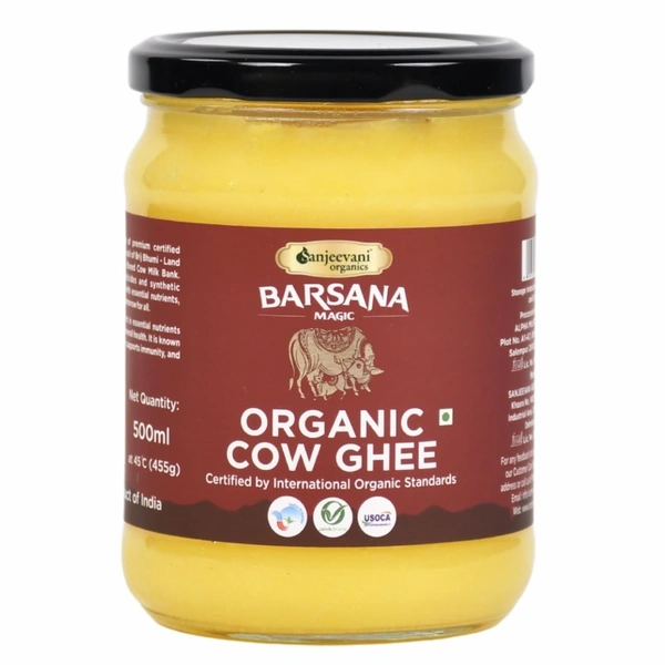 Sanjeevani Organics Organic Cow Ghee 500ML