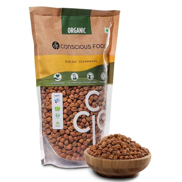 Conscious Food Organic Desi Chana | 1kg