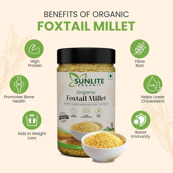 Sunlite Organic Organic Foxtail Millet 300gm