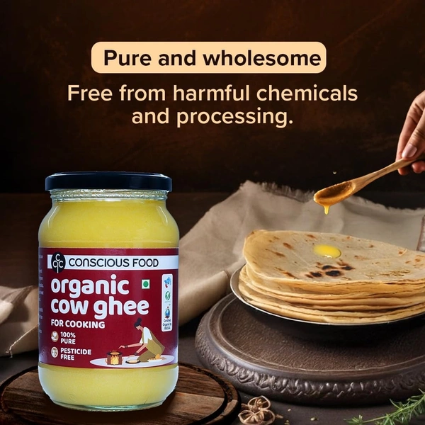 Conscious Food Organic Cow Ghee | 500ml