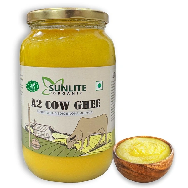 Sunlite Organic A2 Desi Cow Ghee 500 Ml