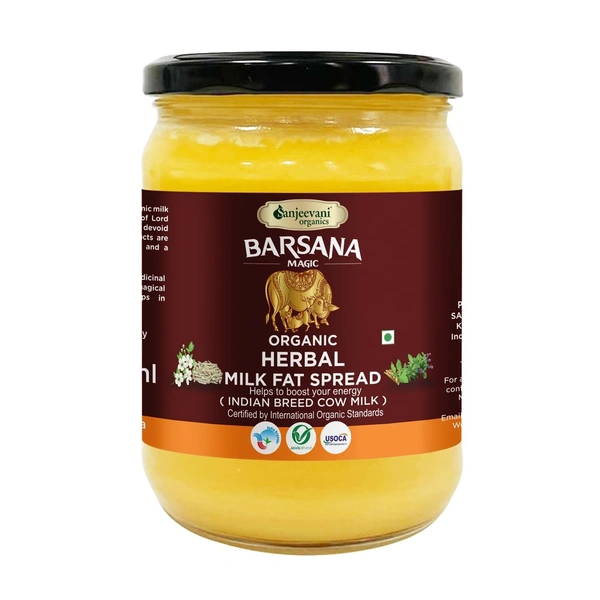 Sanjeevani Organics Herbal Milk Fat Spread 500ml