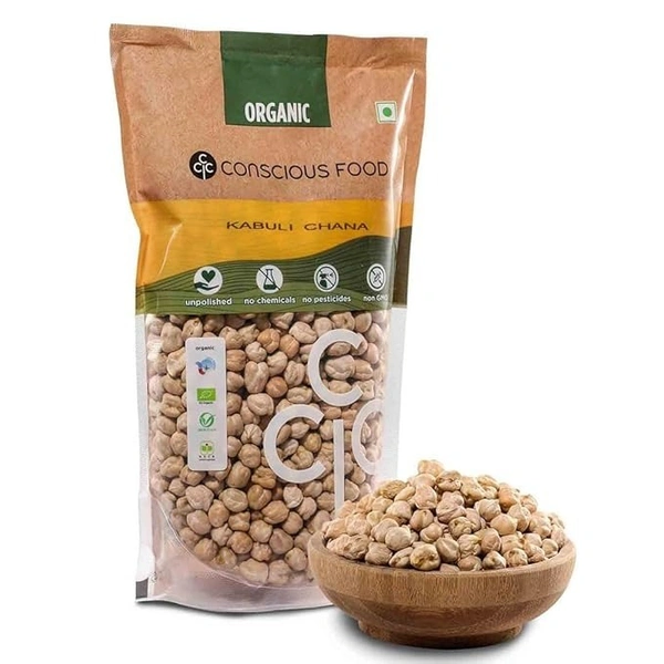 Conscious Food Organic Kabuli Chana | 1kg