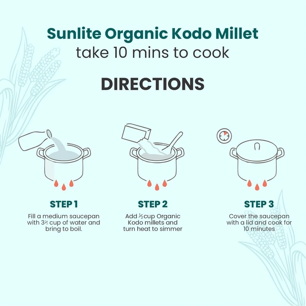 Sunlite Organic Organic Kodo Millet 300gm