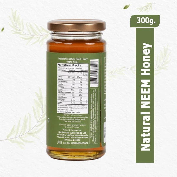 Sanjeevani Organics 100% Natural Neem Honey 300G