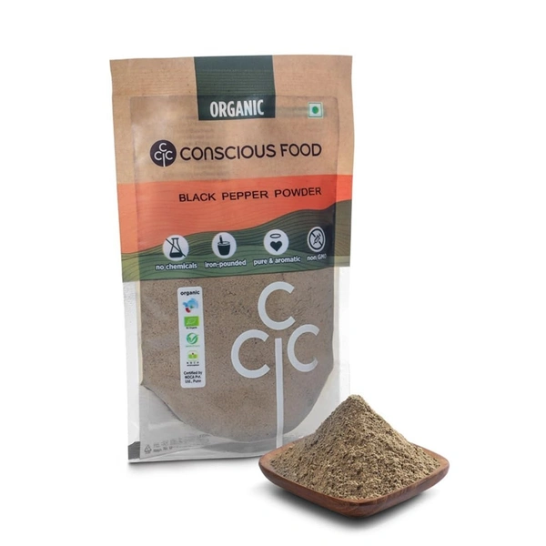 Conscious Food Black Pepper Powder | 100gm