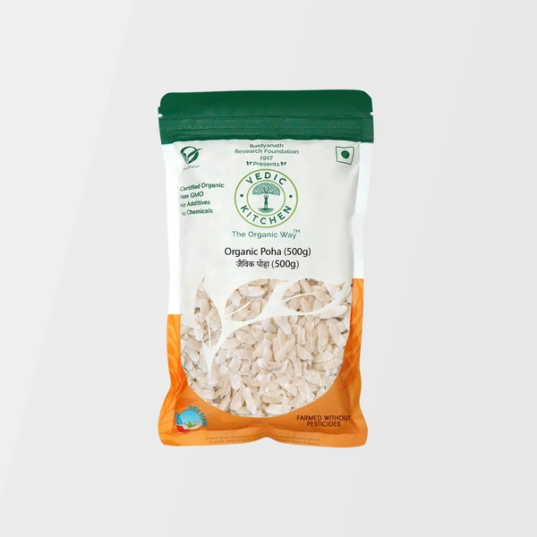 Vedic Kitchen Organic Poha 500 g