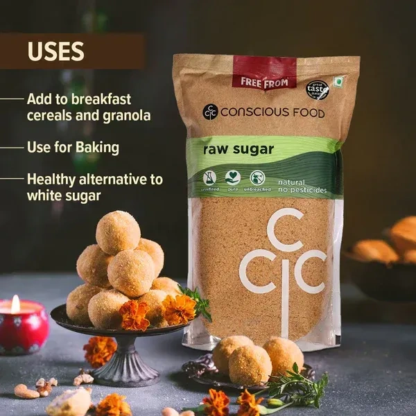 Conscious Food Raw Sugar (2Kg)
