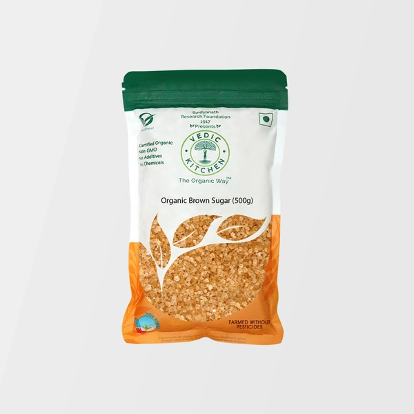 Vedic Kitchen Organic Brown Sugar 500g