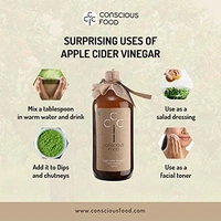Conscious Food Apple Cider Vinegar 500ml