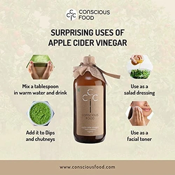 Conscious Food Apple Cider Vinegar 500ml