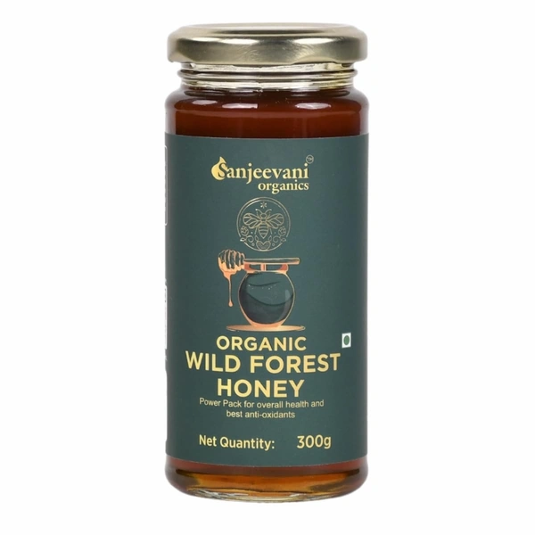 Sanjeevani Organics Organic Wild Forest Honey 300G
