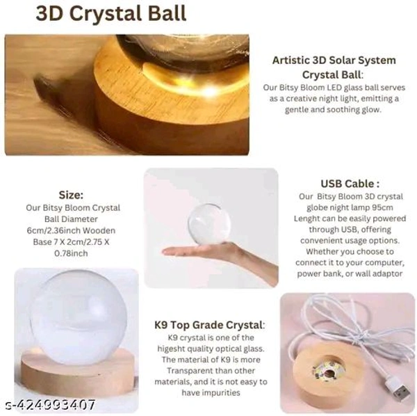 Universal Crystal light Lamp 