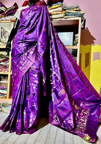 SKU1520 : Semi Silk Jamdani Saree | Traditional Handwoven Elegant Festive & Ethnic Wear