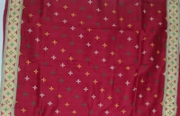 SKU0940 : Elegant Pure Silk Saree – Machine Woven | Embroidery - Dry Clean Only, Yes